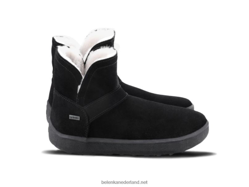vrouwen Be Lenka blote voeten schoenen polaris 08T6T138 helemaal zwart