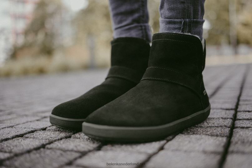 vrouwen Be Lenka blote voeten schoenen polaris 08T6T138 helemaal zwart