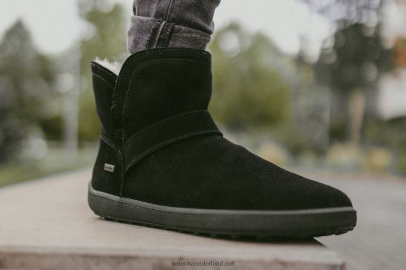 vrouwen Be Lenka blote voeten schoenen polaris 08T6T138 helemaal zwart