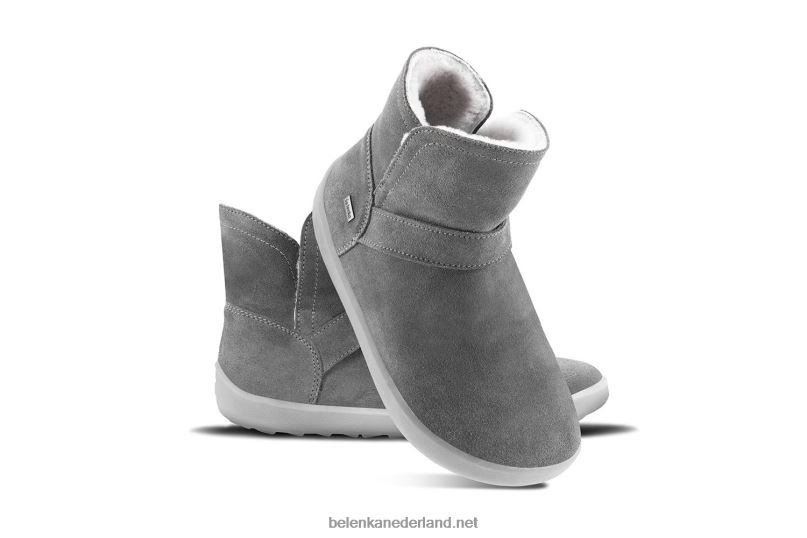 vrouwen Be Lenka blote voeten schoenen polaris 08T6T139 allemaal grijs