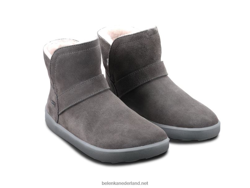 vrouwen Be Lenka blote voeten schoenen polaris 08T6T139 allemaal grijs
