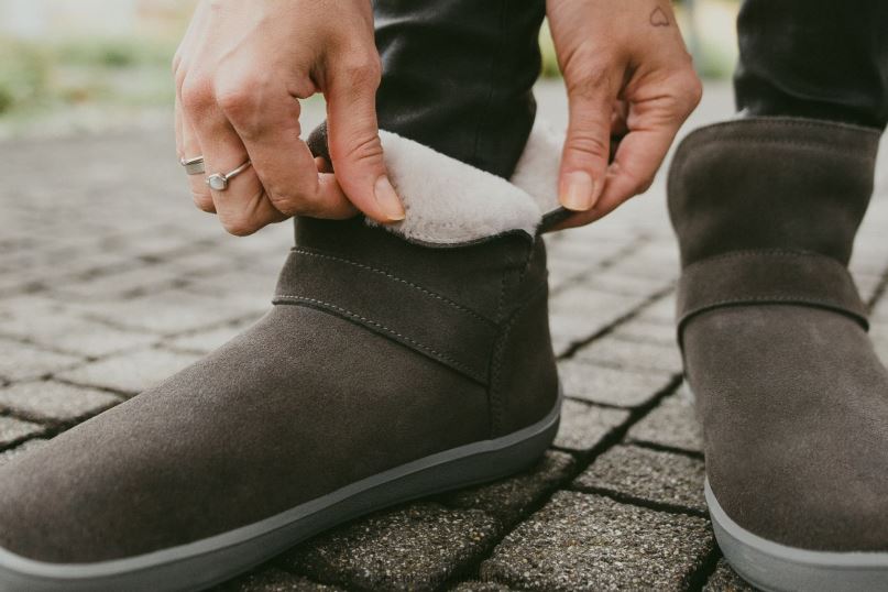 vrouwen Be Lenka blote voeten schoenen polaris 08T6T139 allemaal grijs