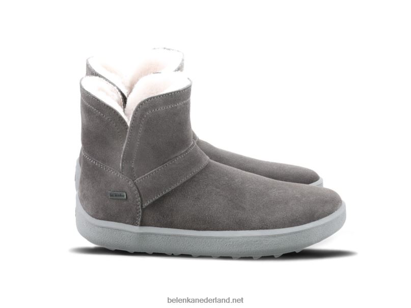 vrouwen Be Lenka blote voeten schoenen polaris 08T6T139 allemaal grijs