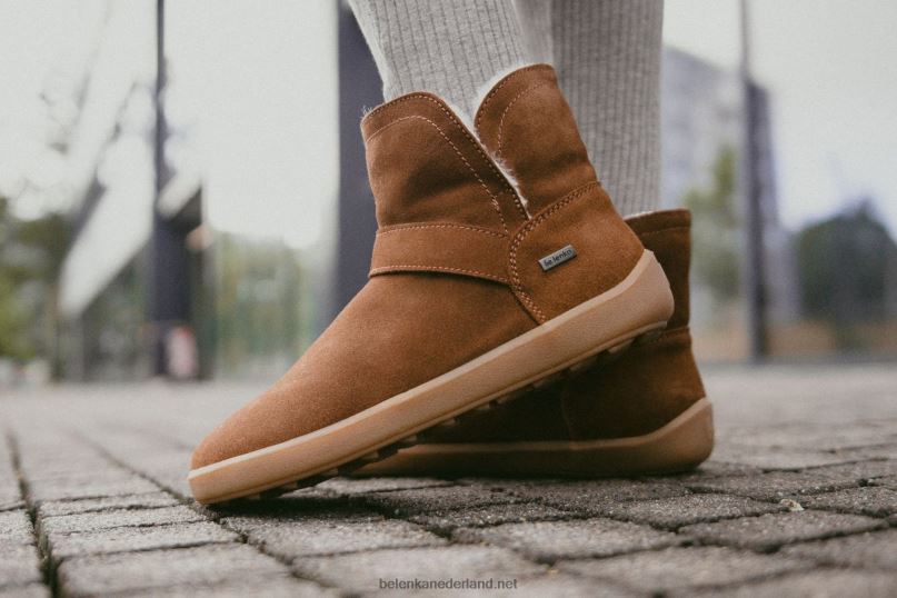 vrouwen Be Lenka blote voeten schoenen polaris 08T6T140 bruin