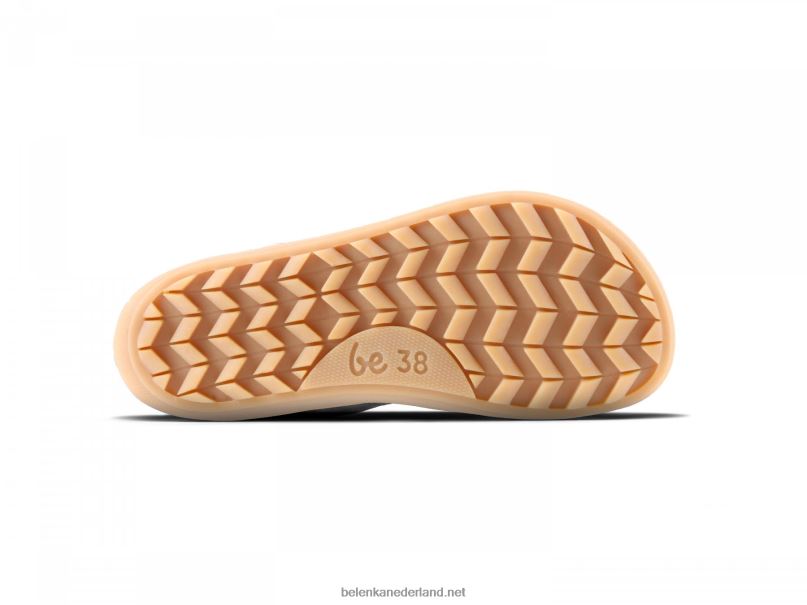 vrouwen Be Lenka blote voeten schoenen polaris 08T6T140 bruin