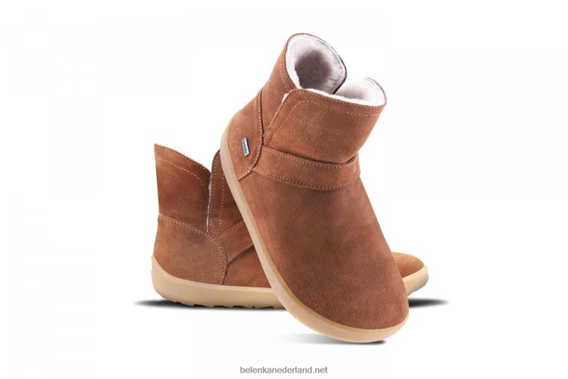 vrouwen Be Lenka blote voeten schoenen polaris 08T6T140 bruin