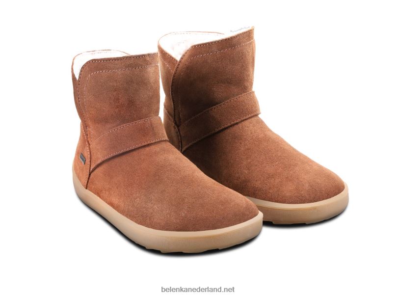 vrouwen Be Lenka blote voeten schoenen polaris 08T6T140 bruin