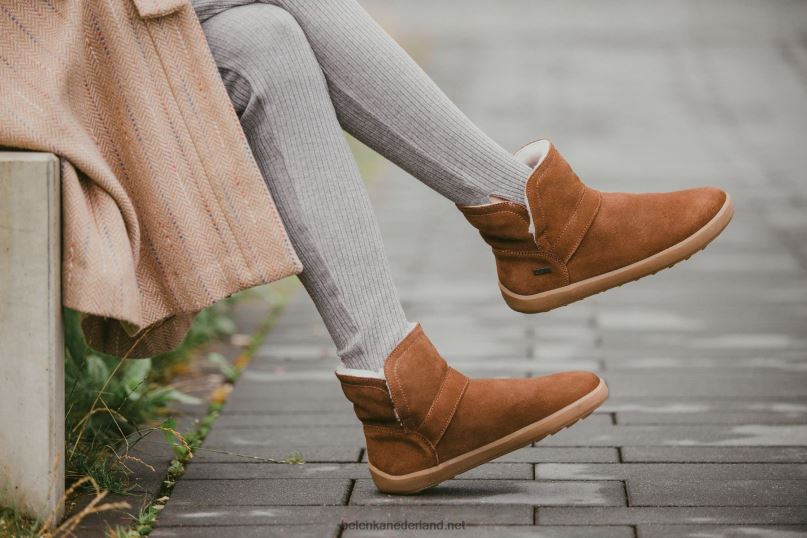 vrouwen Be Lenka blote voeten schoenen polaris 08T6T140 bruin