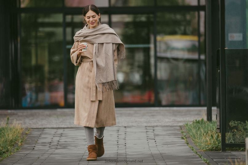vrouwen Be Lenka blote voeten schoenen polaris 08T6T140 bruin